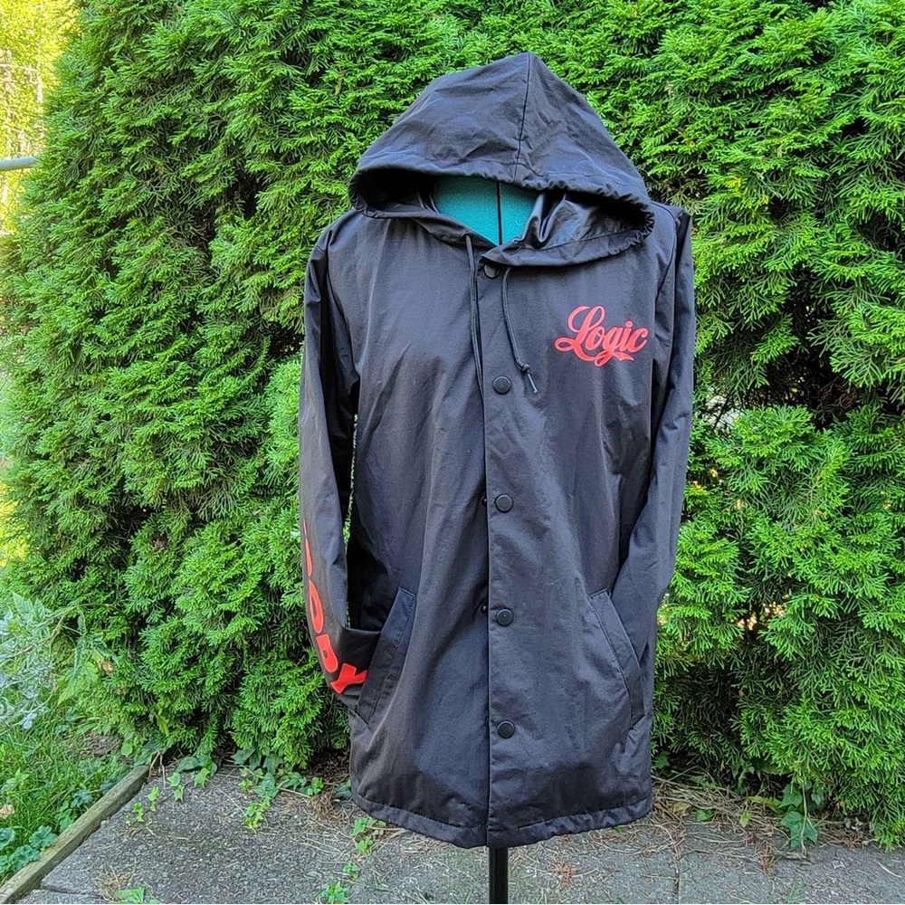 Logic Black Raincoat